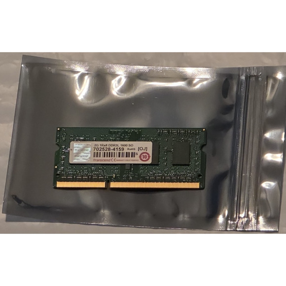 Transcend DDR3L 2 GB 1600 Laptop SODIMM Memory RAM - Picture 4 of 4